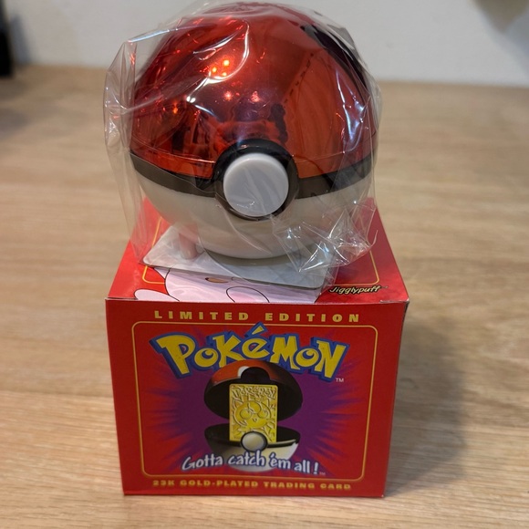 23k Gold plated Jiggly puff Rare Trading Card unopened mint condition - Picture 8 of 9